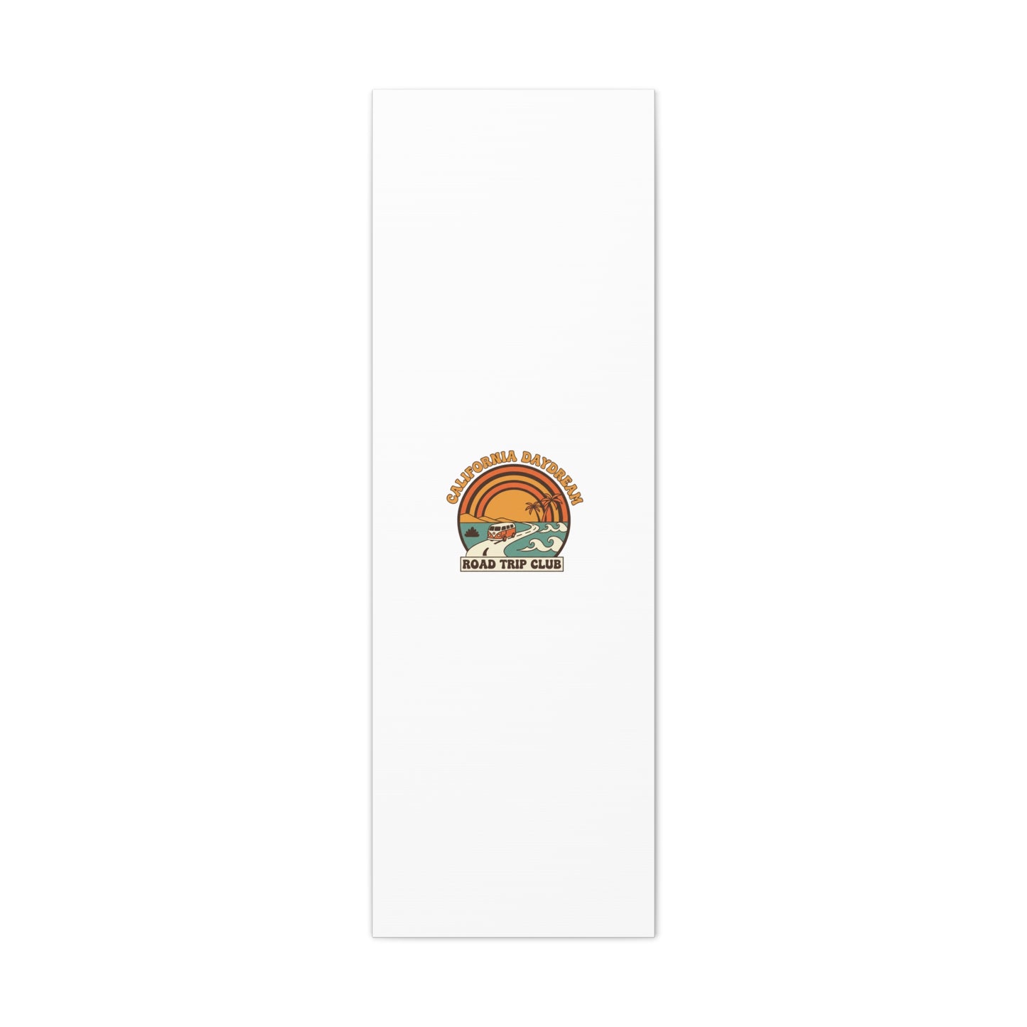 California Daydream Road Trip Club Canvas | 70s Sunset Retro Palm Poster