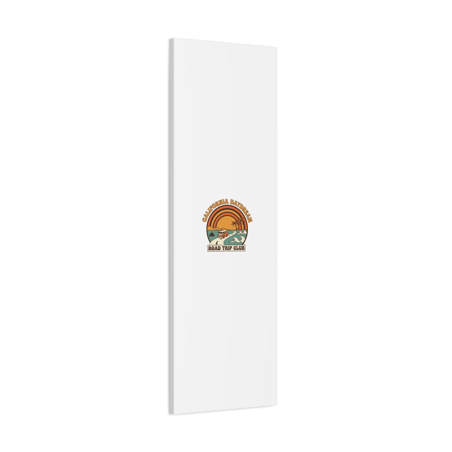 California Daydream Road Trip Club Canvas | 70s Sunset Retro Palm Poster